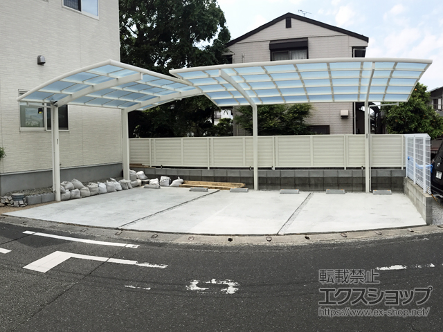 福岡県福岡市ののカーポート レイナポートグラン　積雪〜20cm対応 施工例