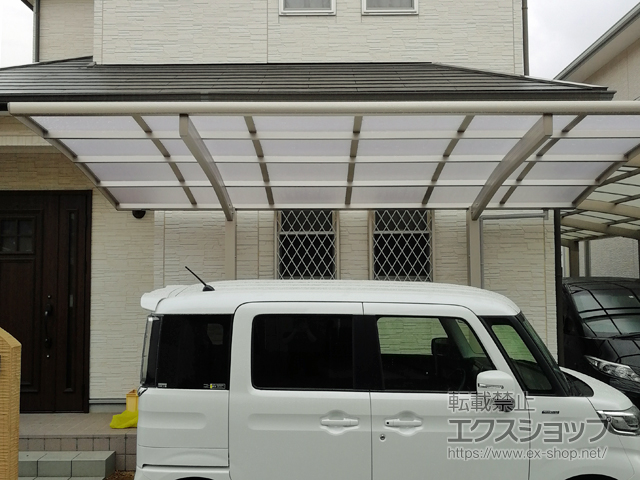 奈良県橿原市ののカーポート プレシオスポート 積雪〜20cm対応 施工例