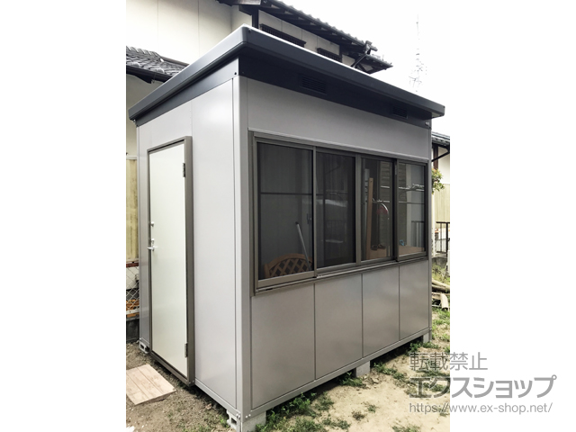 愛知県半田市のの物置・屋外倉庫 ナイソーGMタイプ 一般型 2460×1880×2440 SMK-47HGM 施工例