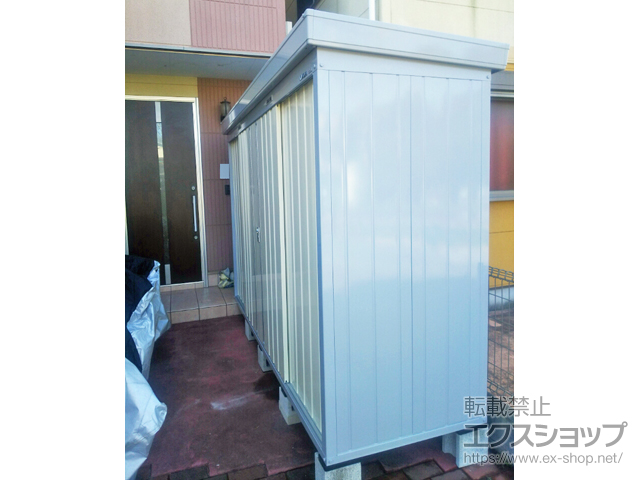 東京都葛飾区のの物置・屋外倉庫 ネクスタ 一般型 3050×950×2020（NXN-29S） NXN-29S-FW 施工例