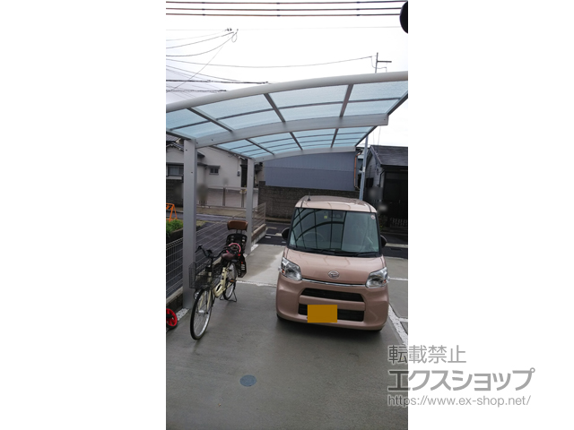 大阪府堺市ののカーポート レイナポートグラン　積雪〜20cm対応 施工例
