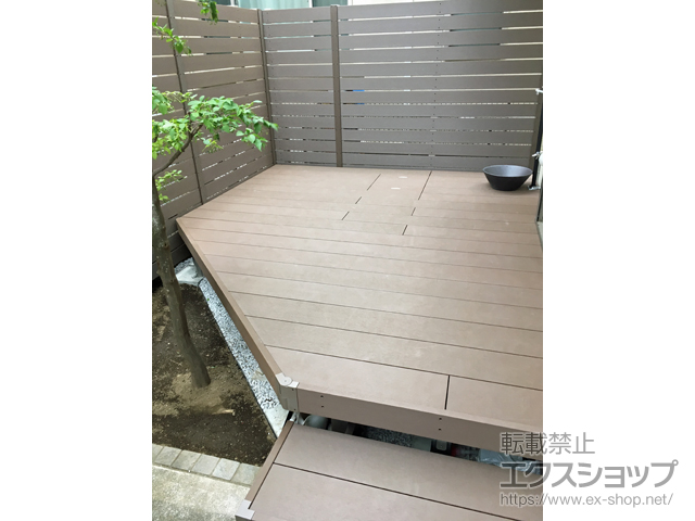 東京都西東京市ののウッドデッキ リウッドデッキ 200 施工例