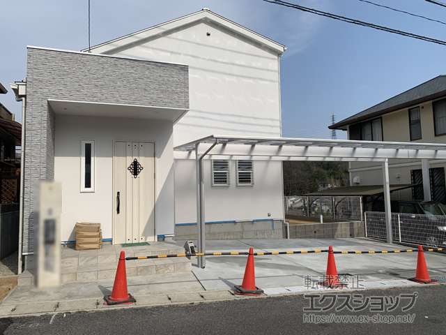 兵庫県神戸市ののカーポート エフルージュ トリプル 積雪〜20cm対応 施工例