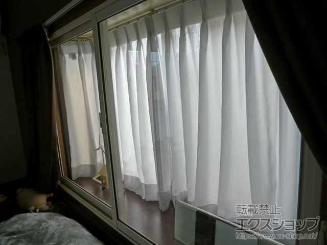 神奈川県相模原市のの二重窓（内窓） インプラス ダストバリア仕様 引違い窓 2枚建 施工例