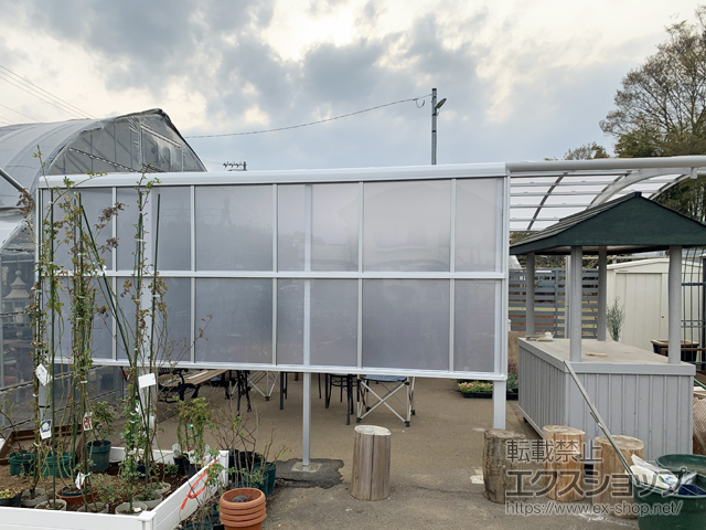 神奈川県横浜市ののカーポート ネスカR (ラウンドスタイル) 積雪〜20cm対応 施工例