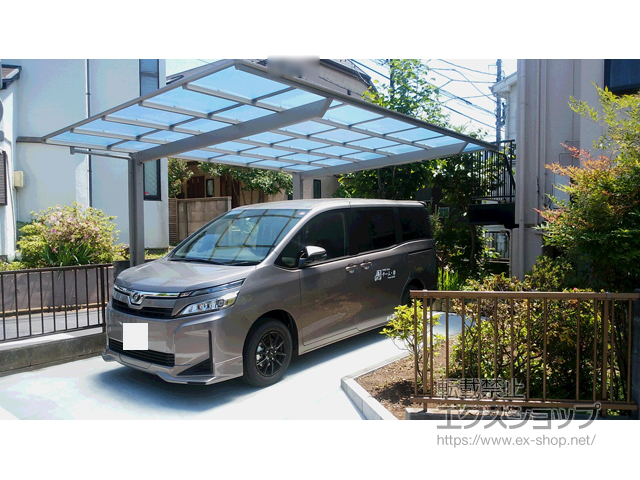 東京都大田区ののカーポート ネスカF (フラットスタイル) 積雪〜20cm対応 施工例