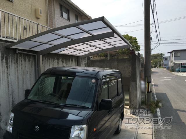 愛知県常滑市ののカーポート プレシオスポート 積雪〜20cm対応 施工例