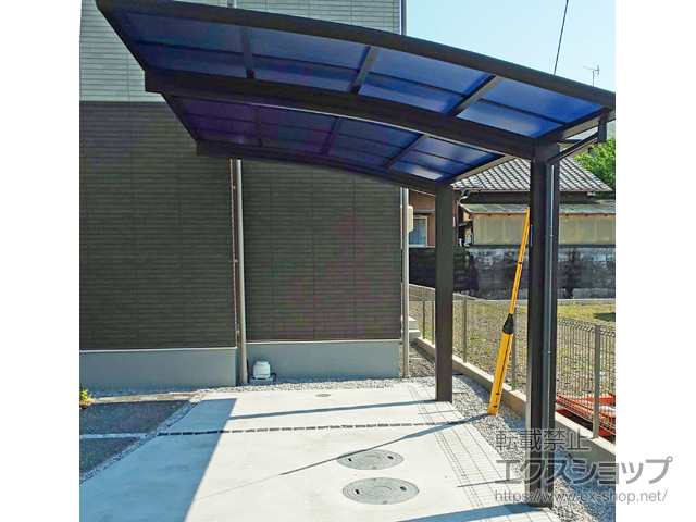 静岡県焼津市ののカーポート レイナポートグラン　積雪〜20cm対応 施工例