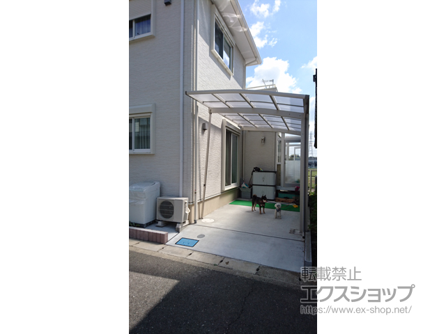 神奈川県海老名市ののカーポート レイナポートグラン　積雪〜20cm対応 施工例