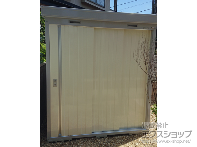 熊本県熊本市のの物置・屋外倉庫 ネクスタ 一般型 1790×1370×2020 NXN-25S-FW 施工例