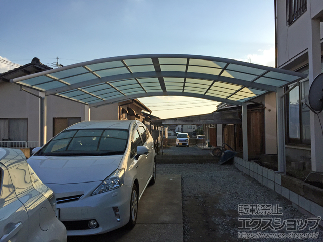 熊本県熊本市ののカーポート レイナツインポートグラン　積雪〜20cm対応 施工例