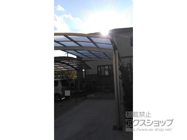 佐賀県鳥栖市ののカーポート レイナポートグラン　積雪〜20cm対応 施工例