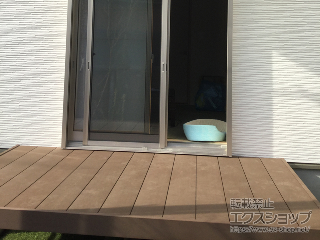 東京都八王子市ののウッドデッキ リウッドデッキ 200 施工例