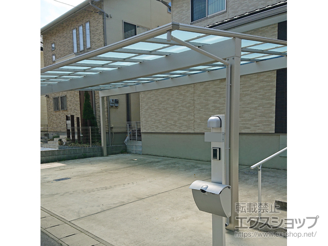 千葉県市原市ののカーポート エフルージュ トリプル 積雪〜20cm対応 施工例