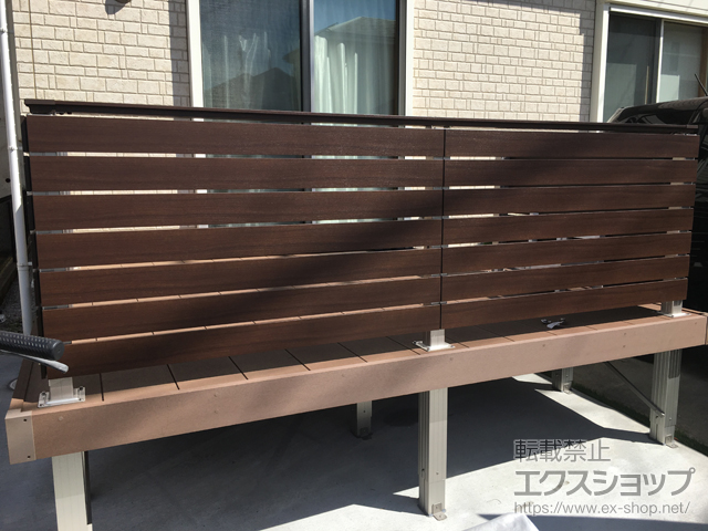 神奈川県伊勢原市ののウッドデッキ リウッドデッキ 200 施工例