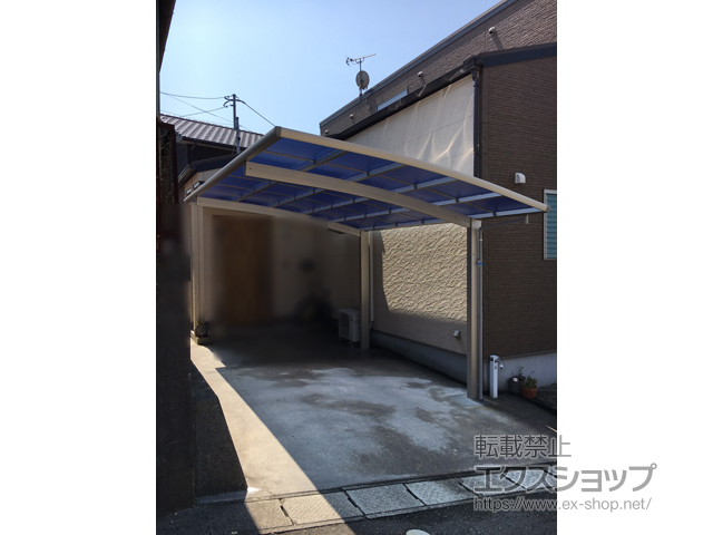 宮崎県日向市ののカーポート レイナポートグラン　積雪〜20cm対応 施工例