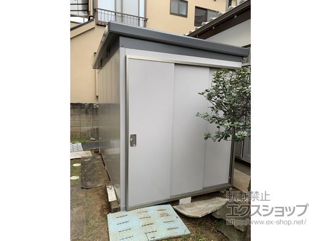 埼玉県上尾市のの物置・屋外倉庫 ナイソー 一般型 3040×1880×2270 SMK-58S 施工例