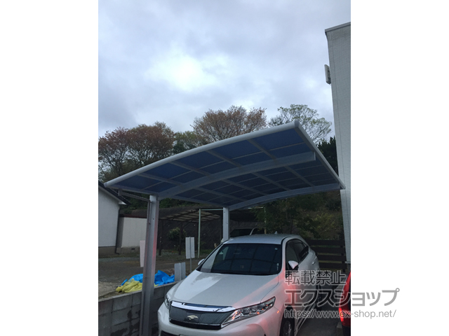 福岡県遠賀郡岡垣町ののカーポート レイナポートグラン　積雪〜20cm対応 施工例