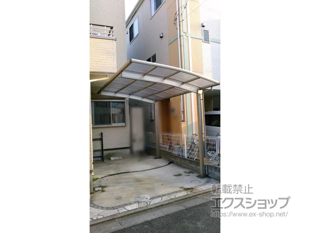 神奈川県平塚市のYKKAPのカーポート レイナポートグラン　積雪～20cm対応 施工例