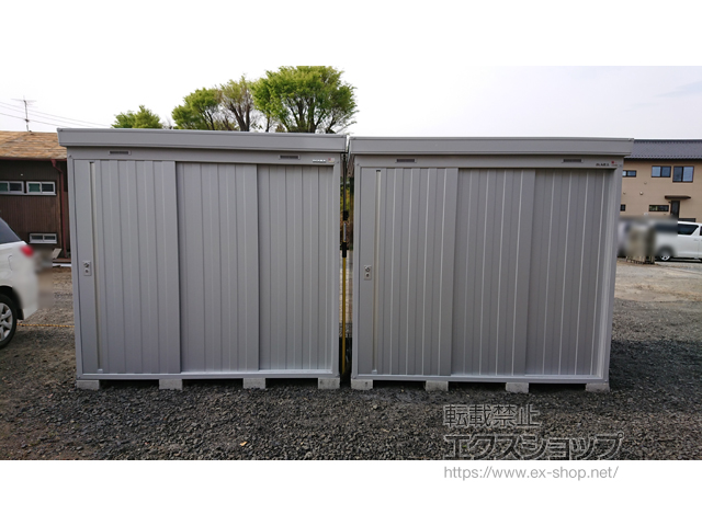 群馬県館林市のの物置・屋外倉庫 ネクスタ 一般型 2210×1790×2020（NXN-40S） NXN-40S-FS 施工例