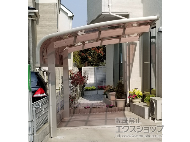 東京都東村山市ののカーポート レイナキャップポートグラン　積雪〜20cm対応 施工例