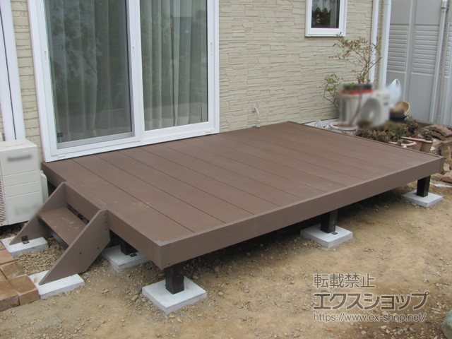 東京都八王子市ののウッドデッキ マージウッドデッキ 施工例