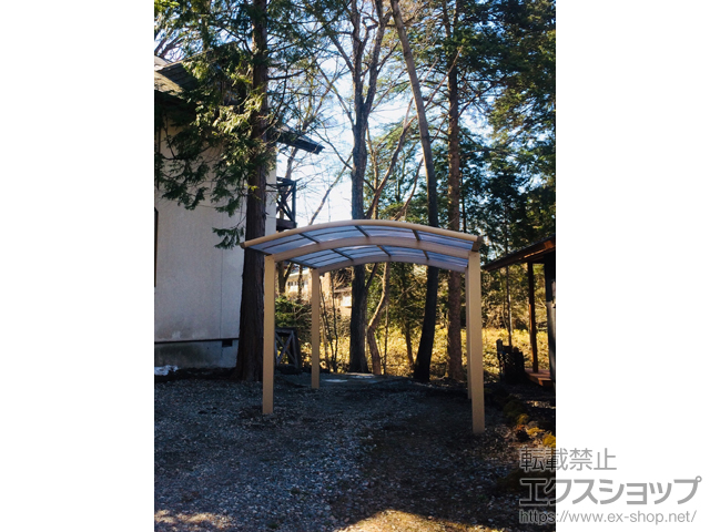 長野県北佐久郡軽井沢町ののカーポート レイナワンポートグラン　積雪〜20cm対応 施工例