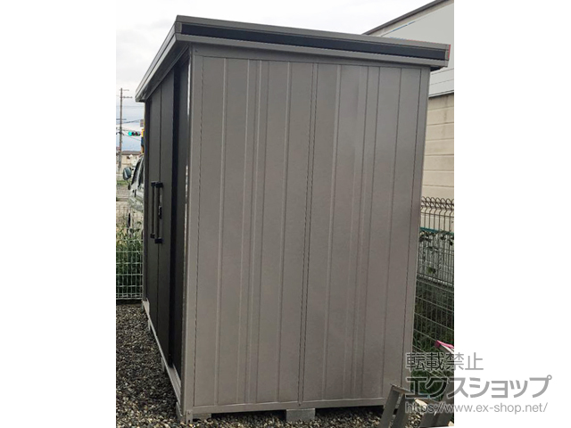 滋賀県大津市のの物置・屋外倉庫 エルモ 一般型 2920×1520×2360（LMD-2915H） LMD-2915H-DW 施工例