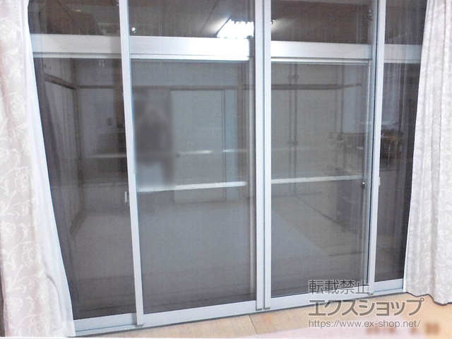 愛知県名古屋市のの二重窓（内窓） インプラス ダストバリア仕様 引違い窓 4枚建 施工例