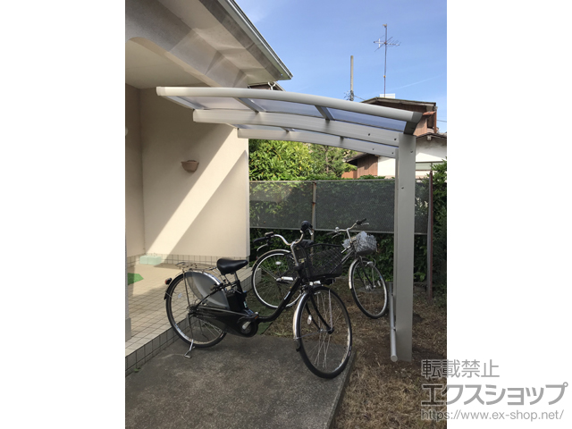 神奈川県川崎市ののサイクルポート・駐輪場 レイナポートグランミニ 積雪〜20cm対応 施工例