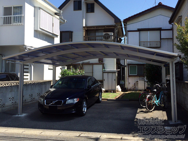 千葉県松戸市ののカーポート レイナツインポートグラン　積雪〜20cm対応 施工例