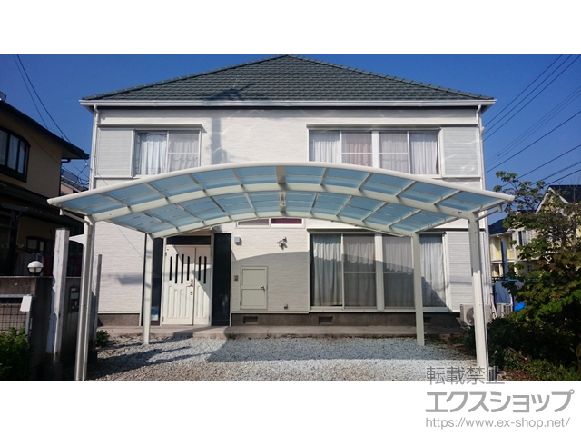 高知県高知市ののカーポート レイナツインポートグラン　積雪〜20cm対応 施工例