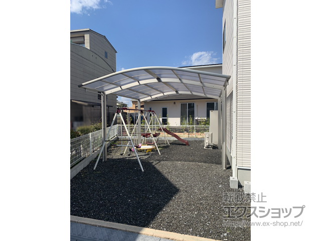 岐阜県大垣市ののカーポート レイナツインポートグラン　積雪〜20cm対応 施工例