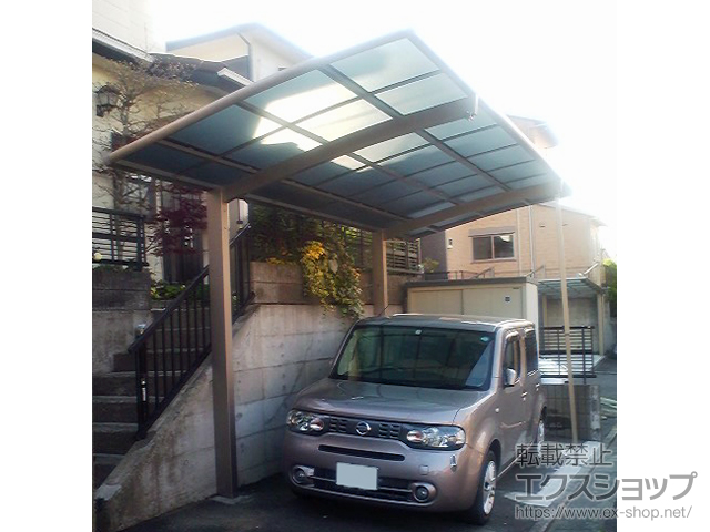 神奈川県平塚市ののカーポート ネスカR 積雪〜20cm対応 台風補償付 施工例