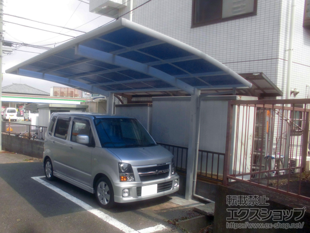 東京都日野市ののカーポート レイナポートグラン　積雪〜20cm対応 施工例