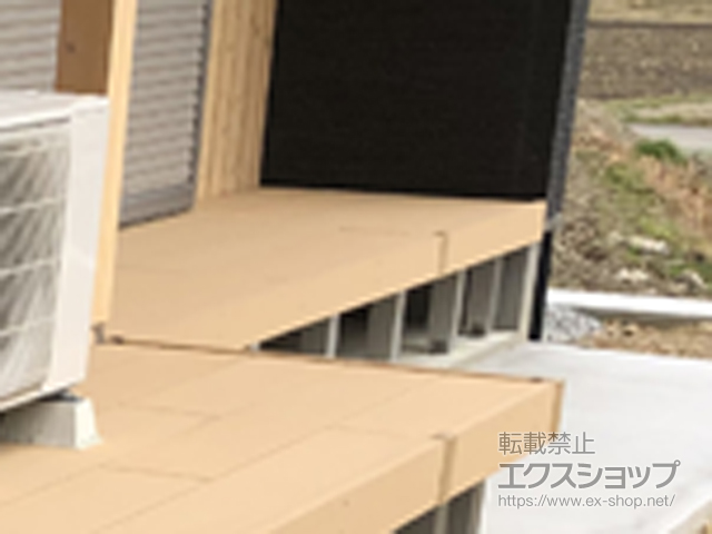 静岡県御前崎市ののウッドデッキ リウッドデッキ 200 施工例