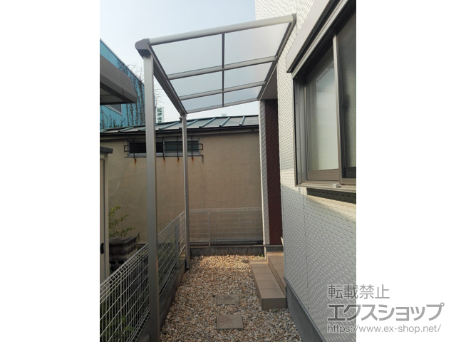 神奈川県相模原市ののテラス屋根 ヴェクターテラス F型 テラスタイプ 単体 積雪〜20cm対応 施工例