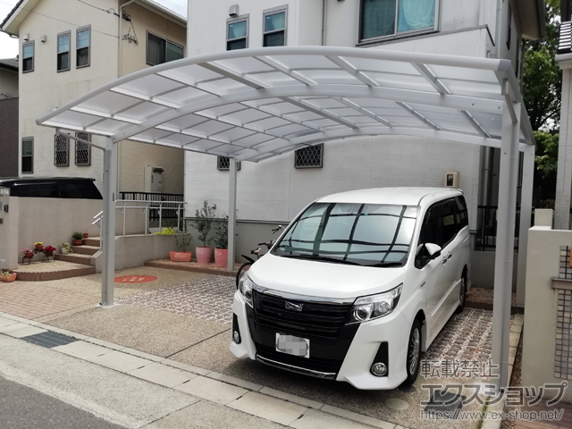 愛知県名古屋市ののカーポート レイナツインポートグラン　積雪〜20cm対応 施工例