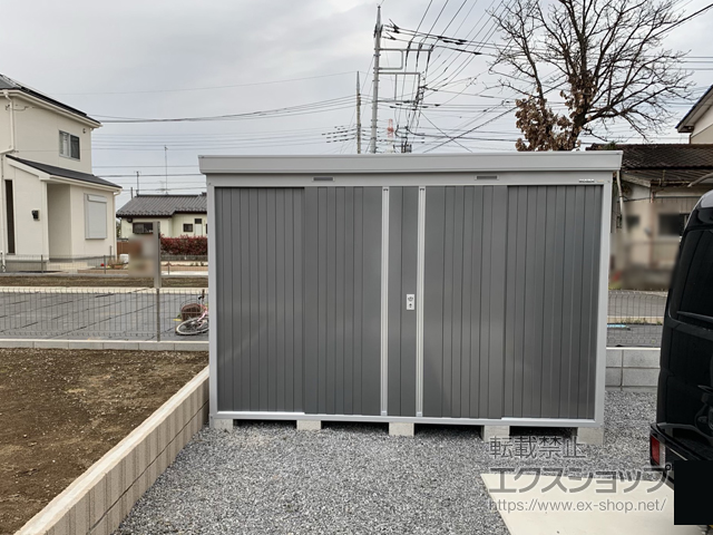 埼玉県北葛飾郡杉戸町のの物置・屋外倉庫 ネクスタ 一般型 3050×1790×2020 NXN-55S-PG 施工例