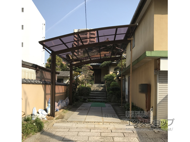 福岡県古賀市ののカーポート レイナポートグラン　積雪〜20cm対応 施工例