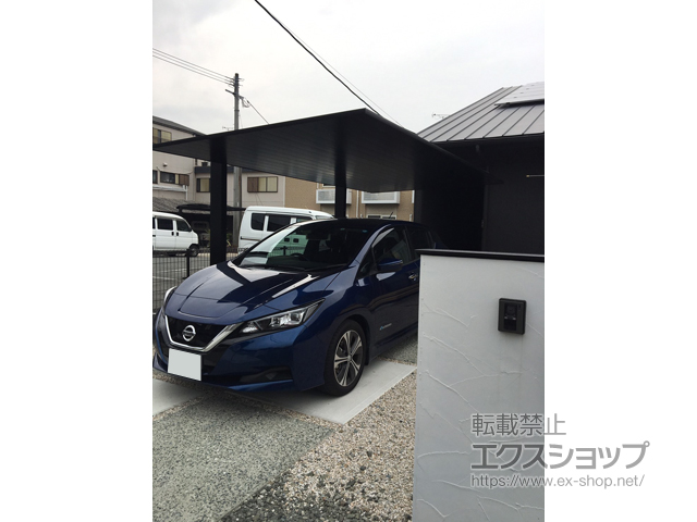 福岡県大川市ののカーポート カーポートSC 積雪対応20cm 施工例