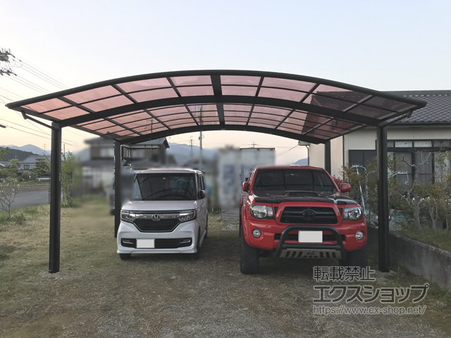 兵庫県神崎郡市川町ののカーポート レイナツインポートグラン　積雪〜20cm対応 施工例
