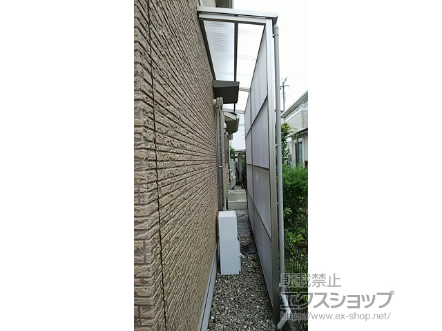 栃木県小山市ののストックヤード ストックヤードII オープンタイプ 積雪〜20cm対応 施工例