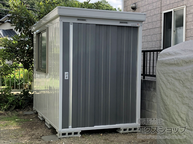 大分県大分市のの物置・屋外倉庫 ネクスタ 一般型 1530×2630×2020（NXN-41CS） NXN-41CS-PG 施工例