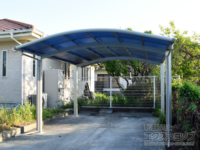 ののカーポート レイナツインポートグラン　積雪〜20cm対応 施工例