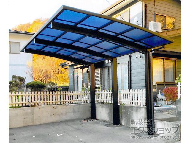 福島県白河市ののカーポート レイナポートグラン50 積雪〜50cm対応 施工例