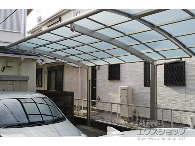 神奈川県相模原市ののカーポート レイナポートグラン　積雪〜20cm対応 施工例