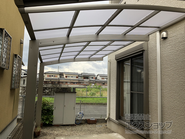 奈良県桜井市ののカーポート プレシオスポート 積雪〜20cm対応 施工例