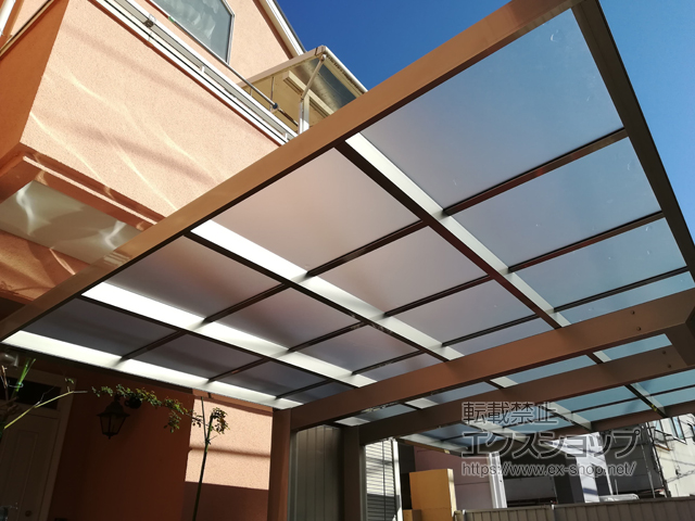 神奈川県小田原市ののカーポート マイポートneo 積雪〜20cm対応 施工例