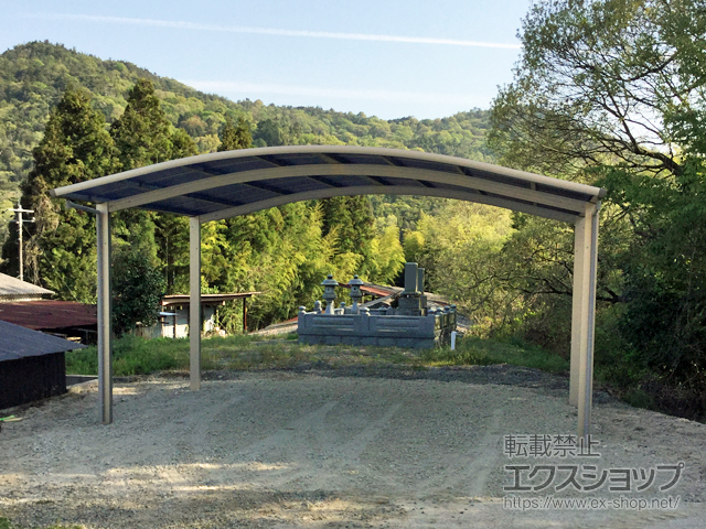 広島県呉市ののカーポート レイナツインポートグラン　積雪〜20cm対応 施工例